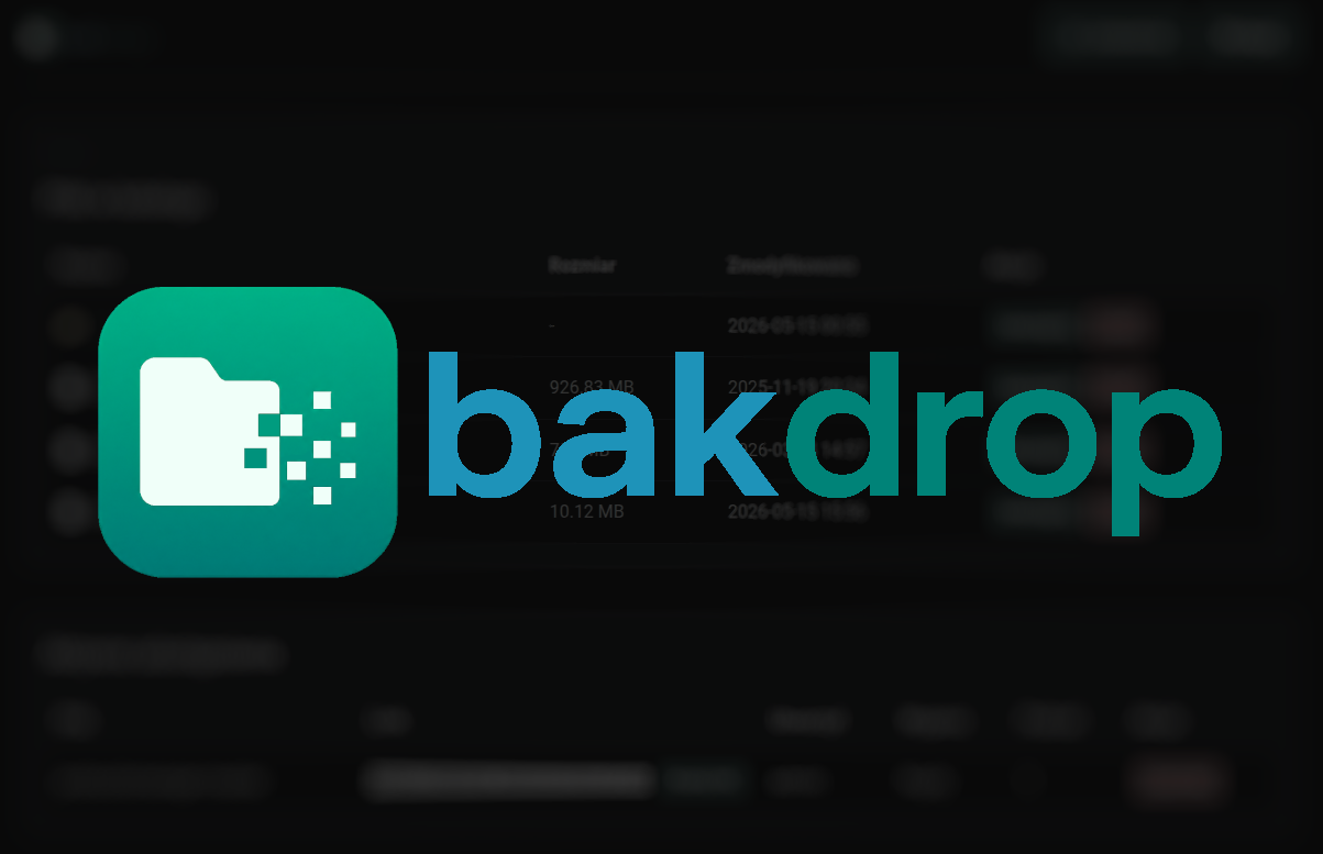 Bakdrop background