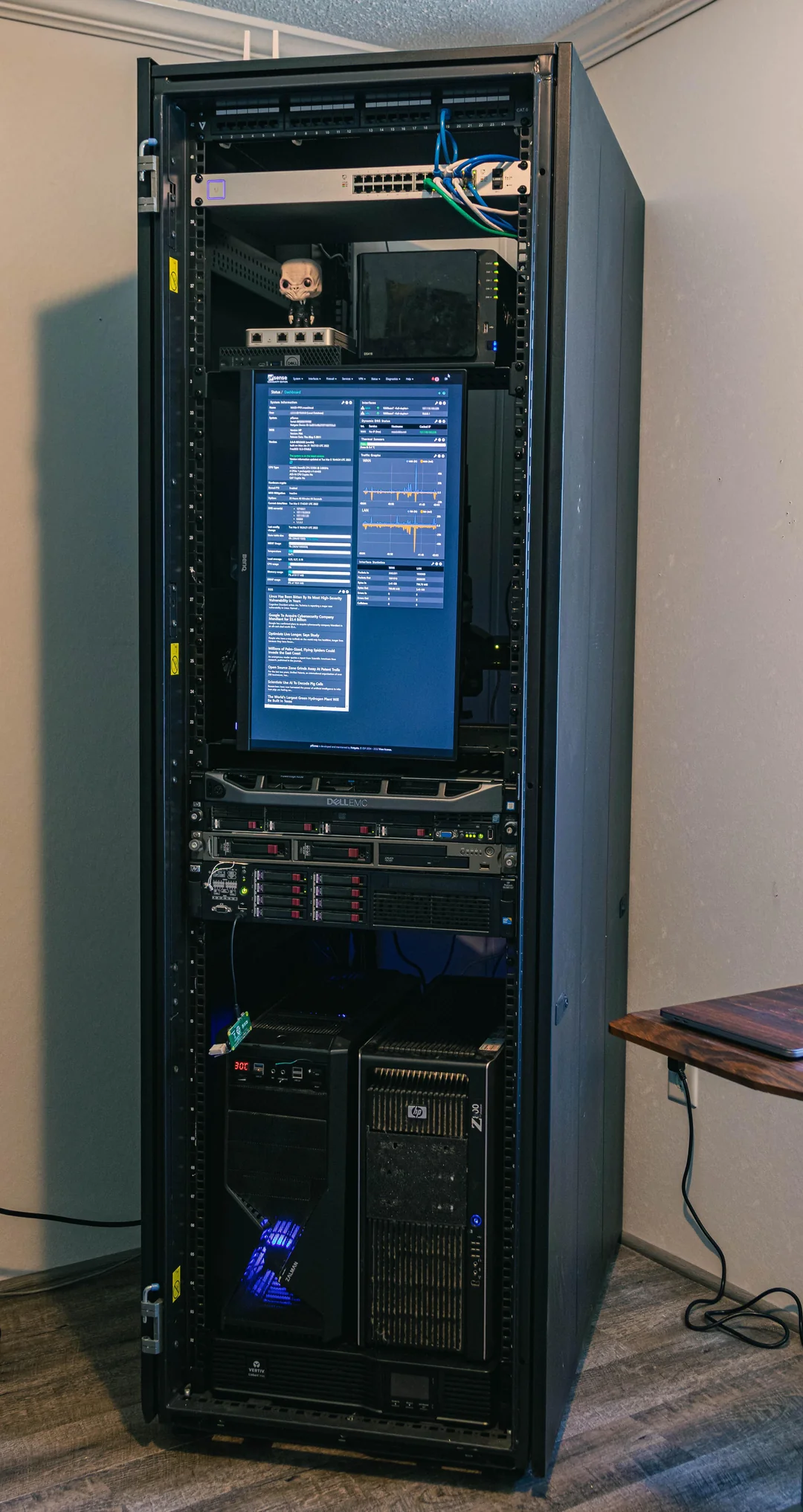 Zdjęcie bardzo dużego homelaba