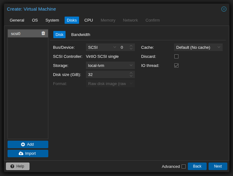 Tworzenie maszyny wirtualnej